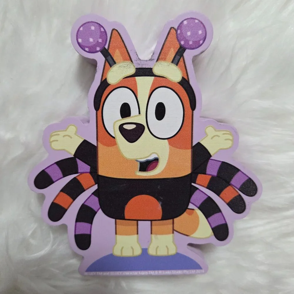 Bluey & Bingo Halloween Wooden Tabletop Décor